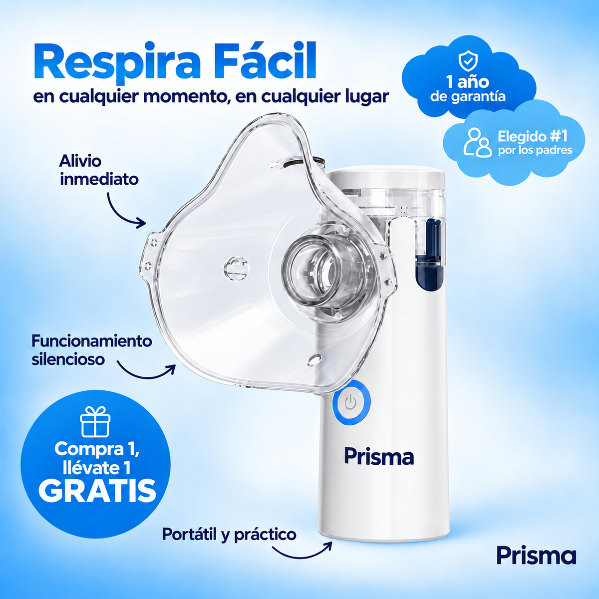Nebulizador Prisma Respira™